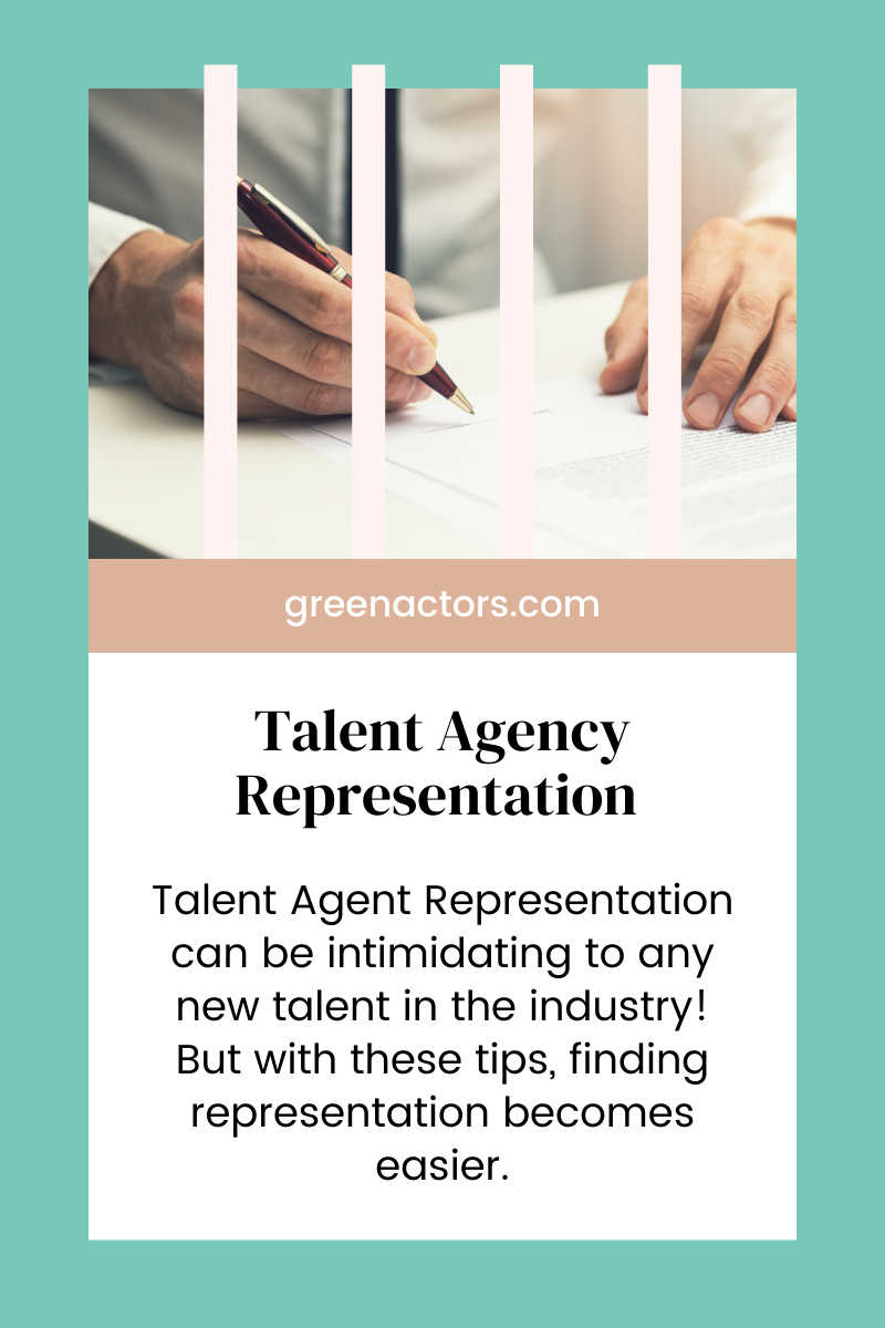 Talent Agent Representation